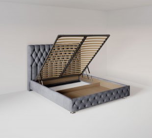 Кровать Версаль 0.9 м с подъемным механизмом в Снежинске - snezhinsk.magazinmebel.ru | фото - изображение 4