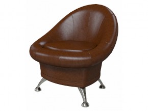 Банкетка-кресло 6-5104 коричневая в Снежинске - snezhinsk.magazinmebel.ru | фото