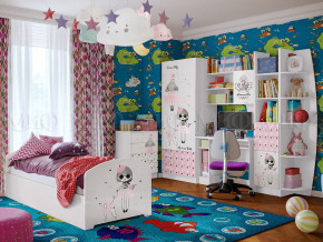 Детская комната Юниор-2 Мальвина в Снежинске - snezhinsk.magazinmebel.ru | фото - изображение 1