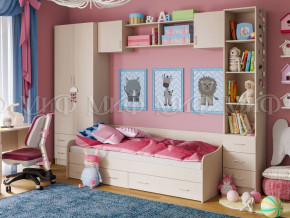 Детская комната Вега 1 Дуб беленый в Снежинске - snezhinsk.magazinmebel.ru | фото