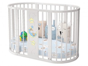 Детская кроватка белая Эстель в Снежинске - snezhinsk.magazinmebel.ru | фото - изображение 1
