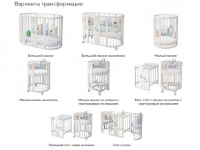Детская кроватка белая Эстель в Снежинске - snezhinsk.magazinmebel.ru | фото - изображение 2