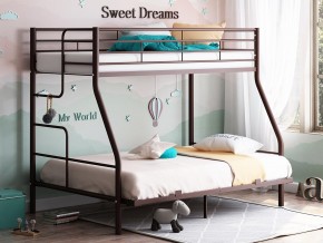 Двухъярусная кровать Гранада-3 140 коричневый в Снежинске - snezhinsk.magazinmebel.ru | фото - изображение 1