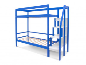Двухъярусная кровать Svogen с ящиками синий в Снежинске - snezhinsk.magazinmebel.ru | фото - изображение 3