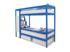 Двухъярусная кровать Svogen с ящиками синий в Снежинске - snezhinsk.magazinmebel.ru | фото - изображение 5
