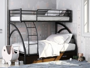 Двухъярусная кровать Виньола-2 Я черный в Снежинске - snezhinsk.magazinmebel.ru | фото