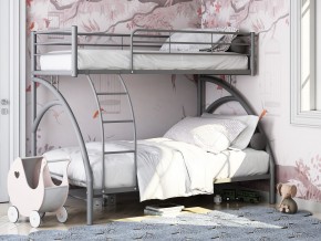 Двухъярусная кровать Виньола 2 Серая в Снежинске - snezhinsk.magazinmebel.ru | фото