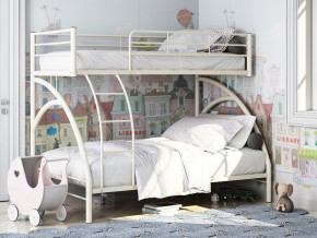 Двухъярусная кровать Виньола 2 слоновая кость в Снежинске - snezhinsk.magazinmebel.ru | фото
