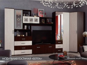 Гостиная Белла венге с угловым шкафом в Снежинске - snezhinsk.magazinmebel.ru | фото