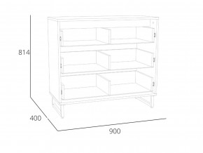 Комод Фолк НМ 014.25 в Снежинске - snezhinsk.magazinmebel.ru | фото - изображение 3