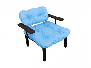 Кресло Дачное голубая подушка в Снежинске - snezhinsk.magazinmebel.ru | фото