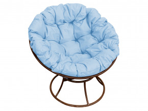 Кресло Папасан без ротанга голубая подушка в Снежинске - snezhinsk.magazinmebel.ru | фото
