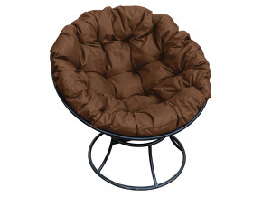 Кресло Папасан без ротанга коричневая подушка в Снежинске - snezhinsk.magazinmebel.ru | фото