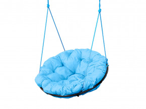 Кресло Папасан подвесное голубая подушка в Снежинске - snezhinsk.magazinmebel.ru | фото