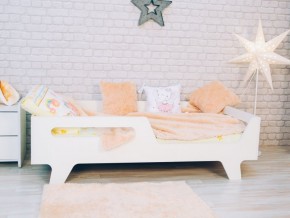 Кровать детская Бэби белая в Снежинске - snezhinsk.magazinmebel.ru | фото