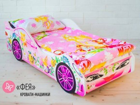 Кровать детская машина Фея в Снежинске - snezhinsk.magazinmebel.ru | фото