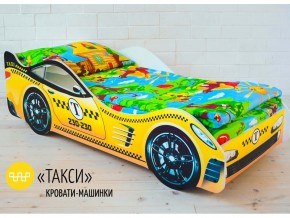 Кровать детская машина Такси в Снежинске - snezhinsk.magazinmebel.ru | фото