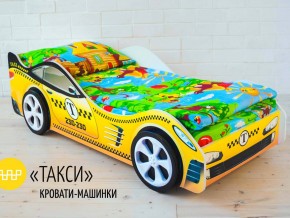 Кровать детская машина Такси в Снежинске - snezhinsk.magazinmebel.ru | фото - изображение 2