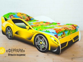 Кровать детская машинка Феррари в Снежинске - snezhinsk.magazinmebel.ru | фото