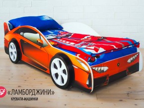 Кровать детская машинка Ламборджини в Снежинске - snezhinsk.magazinmebel.ru | фото - изображение 2