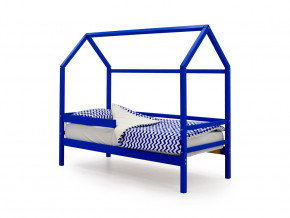 Кровать-домик Svogen с бортиком синий в Снежинске - snezhinsk.magazinmebel.ru | фото