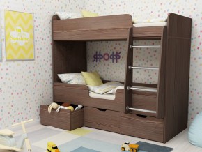Кровать двухъярусная Малыш двойняшка бодега в Снежинске - snezhinsk.magazinmebel.ru | фото