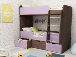 Кровать двухъярусная Малыш двойняшка бодега-ирис в Снежинске - snezhinsk.magazinmebel.ru | фото - изображение 1