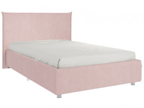 Кровать Квест 1200 велюр нежно-розовый в Снежинске - snezhinsk.magazinmebel.ru | фото - изображение 1