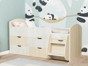 Кровать Малыш-7 Дуб-Винтерберг в Снежинске - snezhinsk.magazinmebel.ru | фото