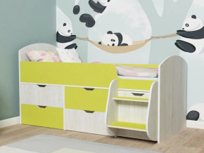 Кровать Малыш-7 Винтербер-Лайм в Снежинске - snezhinsk.magazinmebel.ru | фото