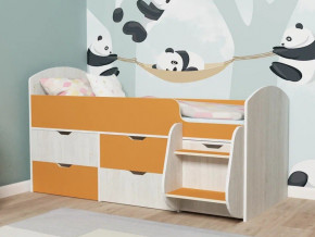 Кровать Малыш-7 Винтербер-Оранжевый в Снежинске - snezhinsk.magazinmebel.ru | фото