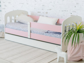 Кровать Малыш с ящиком розовый в Снежинске - snezhinsk.magazinmebel.ru | фото - изображение 1
