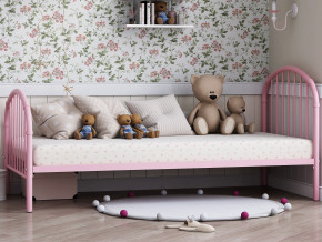 Кровать металлическая Эвора-1 Розовый в Снежинске - snezhinsk.magazinmebel.ru | фото - изображение 1