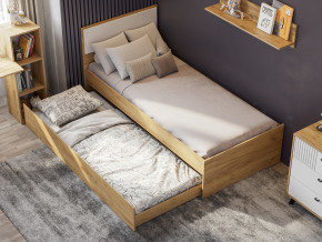 Кровать одинарная Милан выкатная с настилом в Снежинске - snezhinsk.magazinmebel.ru | фото - изображение 1