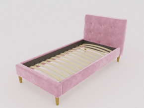 Кровать Пайли 900 розовый в Снежинске - snezhinsk.magazinmebel.ru | фото