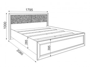 Кровать с настилом 1600 Саванна М05 в Снежинске - snezhinsk.magazinmebel.ru | фото - изображение 2