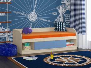 Кровать Соня 4 дуб молочный-голубой в Снежинске - snezhinsk.magazinmebel.ru | фото - изображение 1