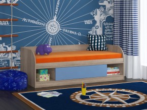 Кровать Соня 4 сонома-голубой в Снежинске - snezhinsk.magazinmebel.ru | фото