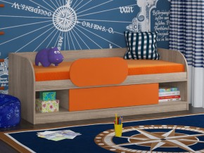Кровать Соня 4 сонома-оранжевый в Снежинске - snezhinsk.magazinmebel.ru | фото - изображение 3