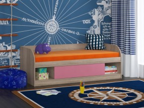 Кровать Соня 4 сонома-розовый в Снежинске - snezhinsk.magazinmebel.ru | фото