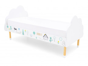 Кровать Stumpa Облако с рисунком Ферма в Снежинске - snezhinsk.magazinmebel.ru | фото - изображение 1