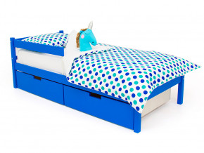Кровать Svogen classic с ящиками и бортиком синий в Снежинске - snezhinsk.magazinmebel.ru | фото - изображение 1