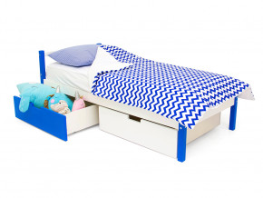 Кровать Svogen classic с ящиками сине-белый в Снежинске - snezhinsk.magazinmebel.ru | фото - изображение 3