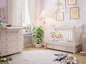 Кроватка детская белая Джулия в Снежинске - snezhinsk.magazinmebel.ru | фото - изображение 2