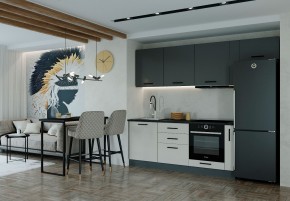 Кухонный гарнитур Лофт 2550 в Снежинске - snezhinsk.magazinmebel.ru | фото - изображение 1