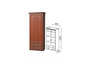 Шкаф 2-х дверный с ящиками Гармония 4 G43613 в Снежинске - snezhinsk.magazinmebel.ru | фото - изображение 3