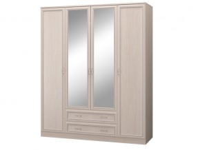 Шкаф 4-х дверный с зеркалом и ящиками в Снежинске - snezhinsk.magazinmebel.ru | фото
