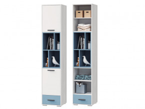 Шкаф для книг с 2 дверками и 1 ящиком в Снежинске - snezhinsk.magazinmebel.ru | фото