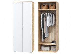 Шкаф для одежды 2-х дверный Сканди белый в Снежинске - snezhinsk.magazinmebel.ru | фото - изображение 1