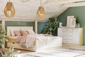 Спальня Оливия с комодом в Снежинске - snezhinsk.magazinmebel.ru | фото